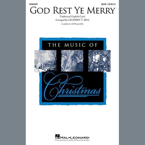 Traditional English Carol, God Rest Ye Merry (arr. Geoffrey T. Bell), SATB Choir