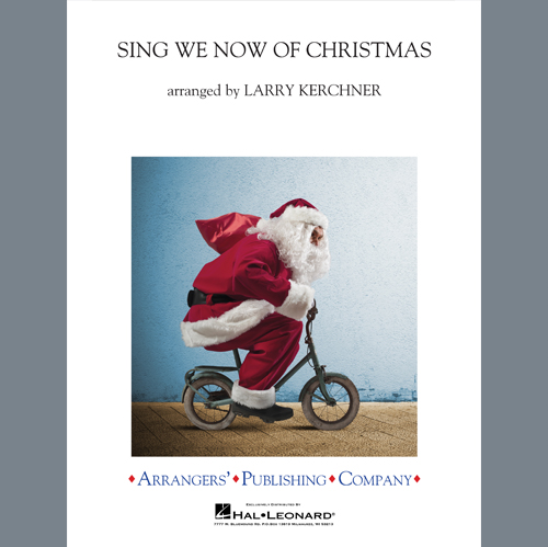 Traditional French Carol, Sing We Now of Christmas (arr. Larry Kerchner) - Bass Drum/Gong, Concert Band
