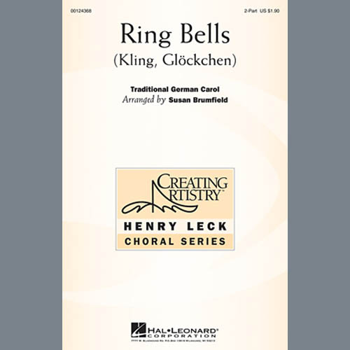 Traditional German Carol, Kling, Glockchen (Ring, Merry Bell) (arr. Susan Brumfield), 2-Part Choir