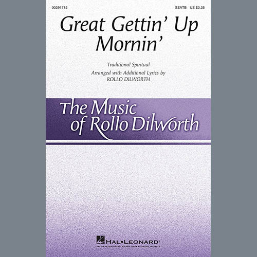 Traditional Spiritual, Great Gettin' Up Mornin' (arr. Rollo Dilworth), SATB Choir