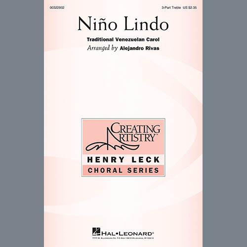 Traditional Venezuelan Carol, Nino Lindo (arr. Alejandro Rivas), 3-Part Treble Choir