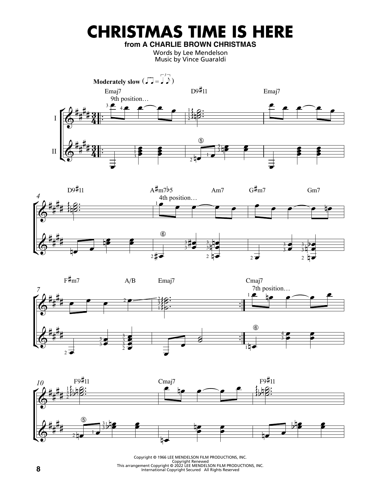 Traditional Welsh Carol Deck The Hall (arr. Mark Phillips) Sheet Music Notes & Chords for Easy Guitar Tab - Download or Print PDF