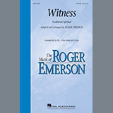 Download Traditional Witness (Arr. Roger Emerson) sheet music and printable PDF music notes