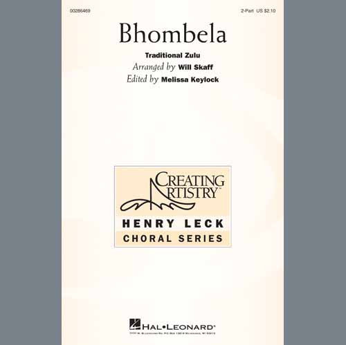 Traditional Zulu, Bhombela (arr. Will Skaff), 2-Part Choir