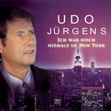 Download Udo Jurgens Ich War Noch Niemals In New York sheet music and printable PDF music notes