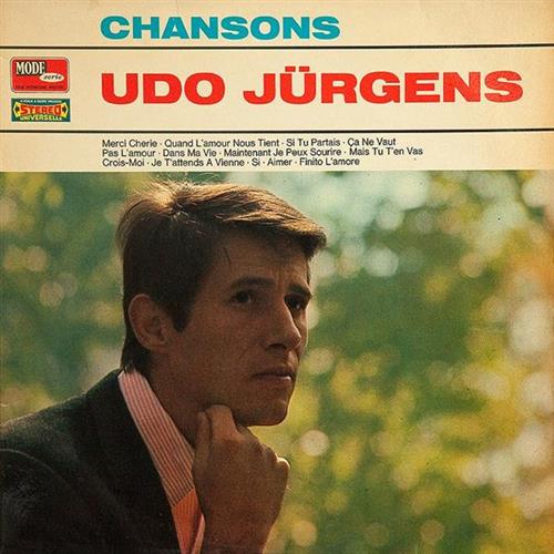 Udo Jurgens Udo Jurgens, Merci Cherie, Piano, Vocal & Guitar (Right-Hand Melody)