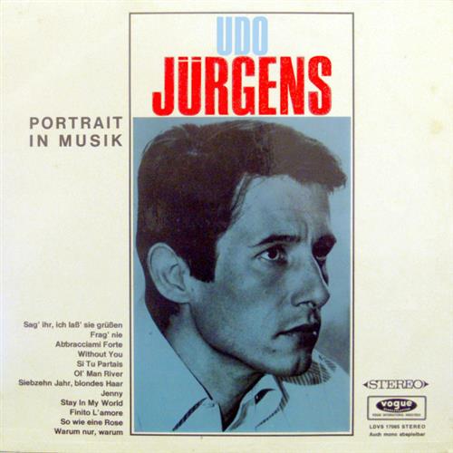 Udo Jurgens, Siebzehn Jahr, Blondes Haar, Piano, Vocal & Guitar (Right-Hand Melody)