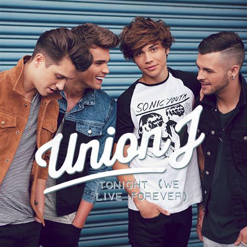 Union J Union J, Tonight (We Live Forever), Piano, Vocal & Guitar (Right-Hand Melody)
