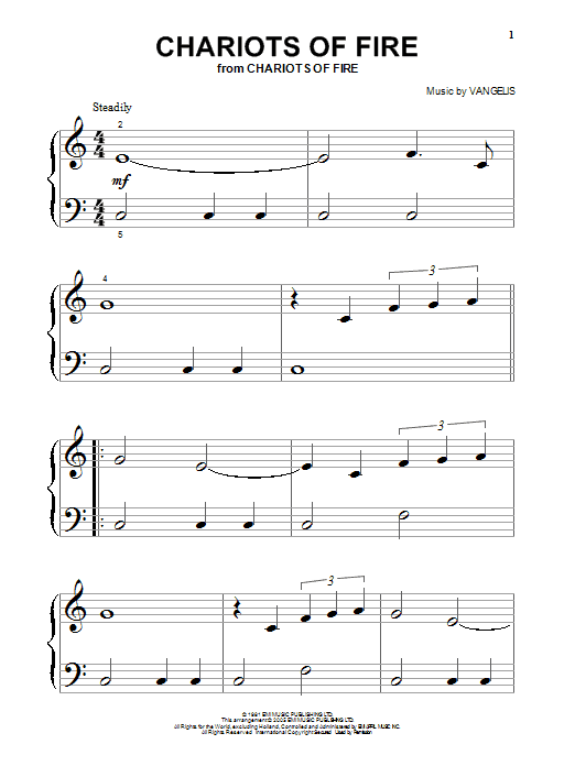 Vangelis Chariots Of Fire Sheet Music Notes & Chords for Tenor Saxophone - Download or Print PDF