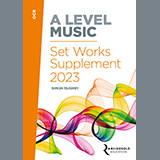Download Various OCR A Level Set Works Supplement 2023 sheet music and printable PDF music notes