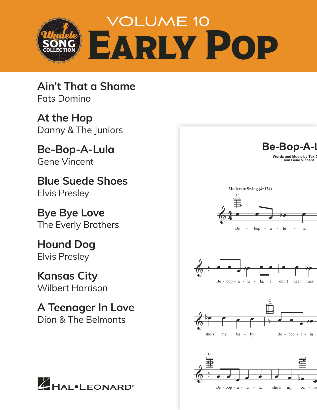 Various Ukulele Song Collection, Volume 10: Early Pop Sheet Music Notes & Chords for Ukulele Collection - Download or Print PDF