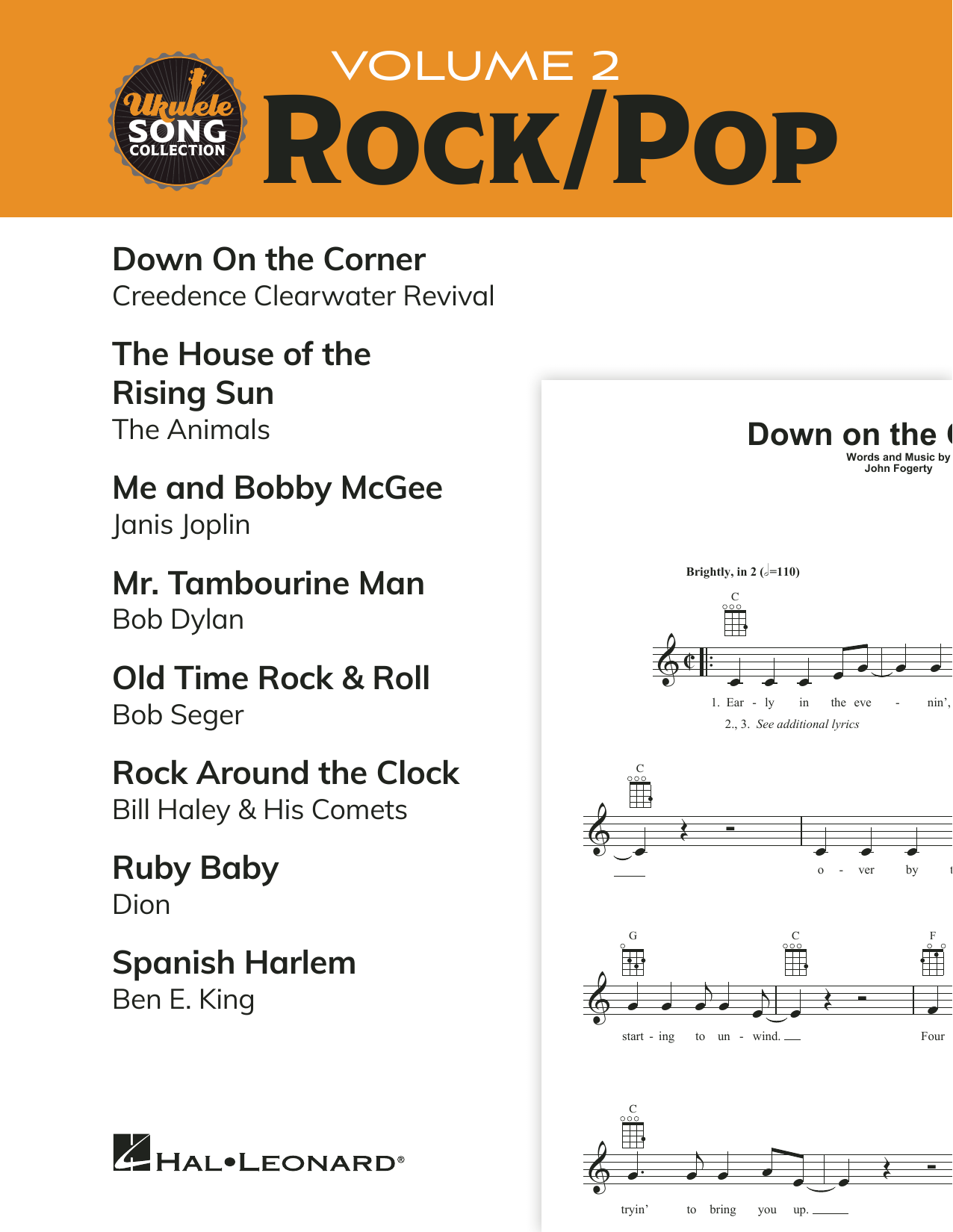 Various Ukulele Song Collection, Volume 2: Rock/Pop Sheet Music Notes & Chords for Ukulele Collection - Download or Print PDF