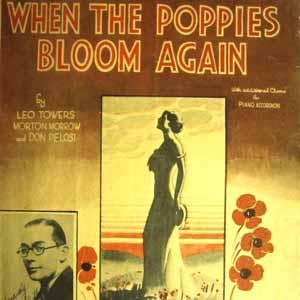Don Pelosi, When The Poppies Bloom Again, Piano, Vocal & Guitar (Right-Hand Melody)