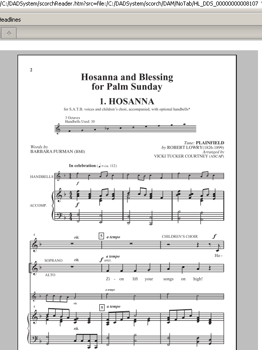 Vicki Tucker Courtney Blessing Sheet Music Notes & Chords for SATB - Download or Print PDF