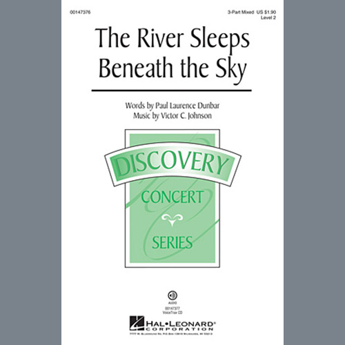 Victor C. Johnson, The River Sleeps Beneath The Sky, 3-Part Mixed