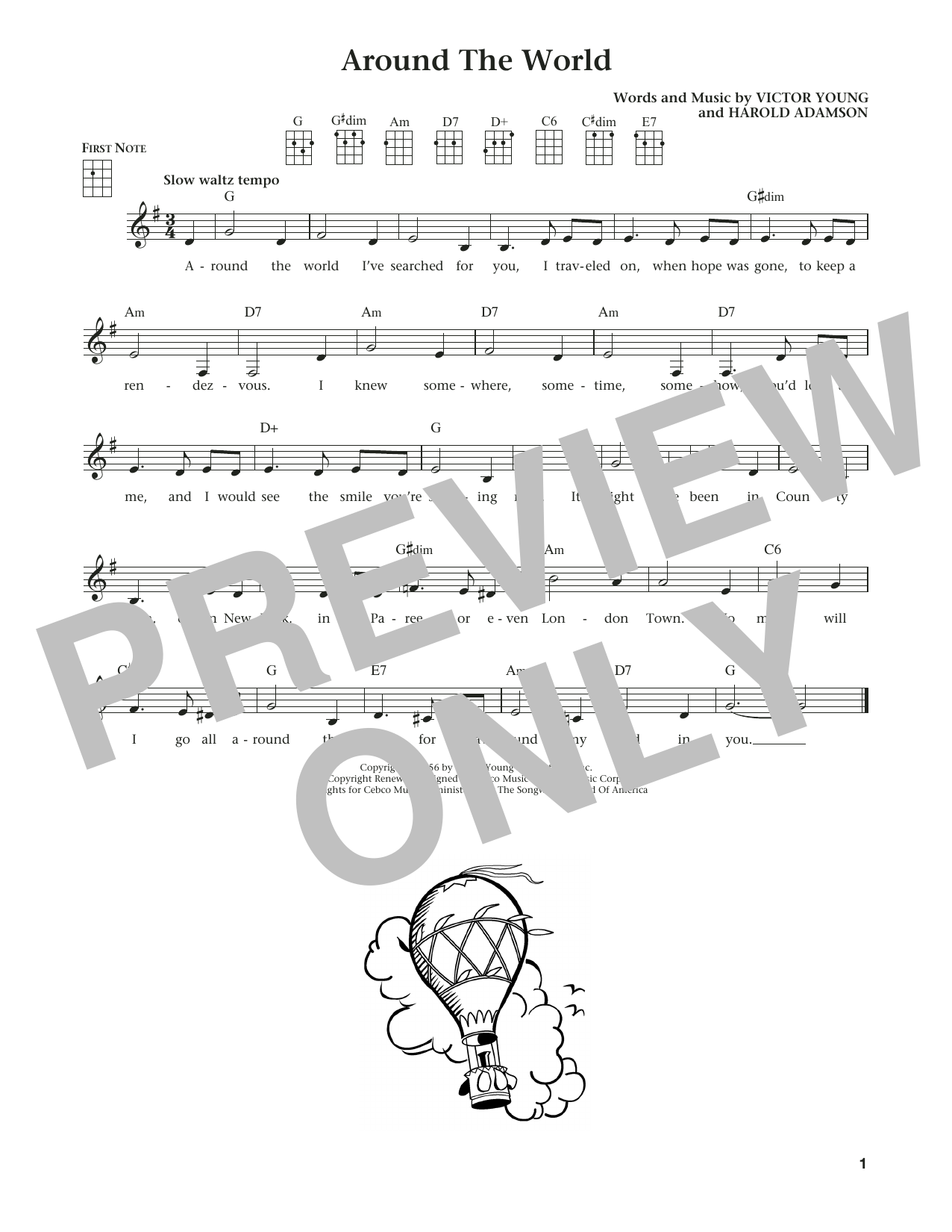 Victor Young Around The World (from The Daily Ukulele) (arr. Liz and Jim Beloff) Sheet Music Notes & Chords for Ukulele - Download or Print PDF Victor Young Around The World (from The Daily Ukulele) (arr. Liz and Jim Beloff) Sheet Music Notes & Chords for Ukulele - Download or Print PDF