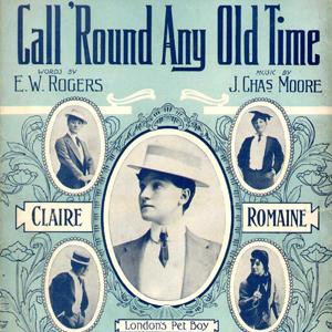 Victoria Monks, Call Round Any Old Time, Piano, Vocal & Guitar (Right-Hand Melody)