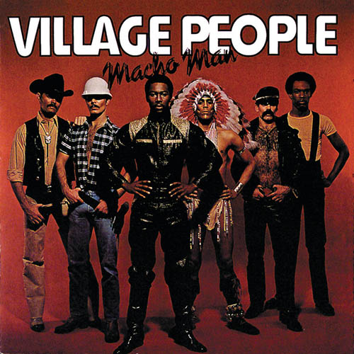 Village People, Macho Man, Piano, Vocal & Guitar (Right-Hand Melody)