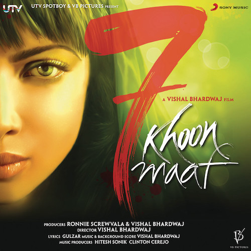 Vishal Bardwaj, Darling (from 7 Khoon Maaf), Lead Sheet / Fake Book