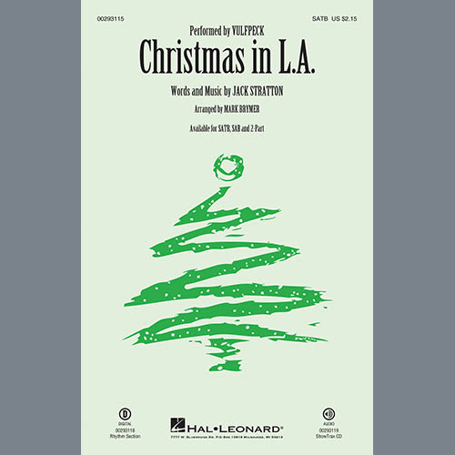 Vulfpeck, Christmas In L.A. (arr. Mark Brymer), SAB Choir
