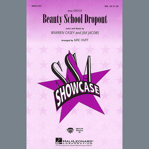 Warren Casey, Beauty School Dropout (from Grease) (arr. Mac Huff), SSA Choir