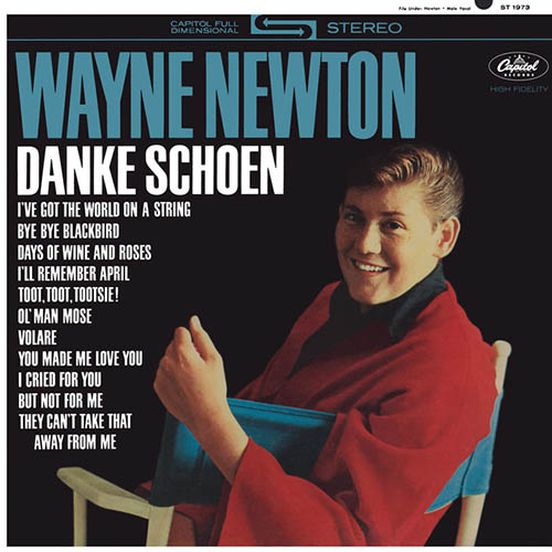 Wayne Newton, Danke Schoen, Melody Line, Lyrics & Chords