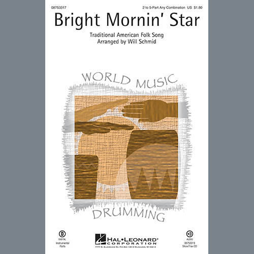 Will Schmid, Bright Mornin' Star, 2-Part Choir