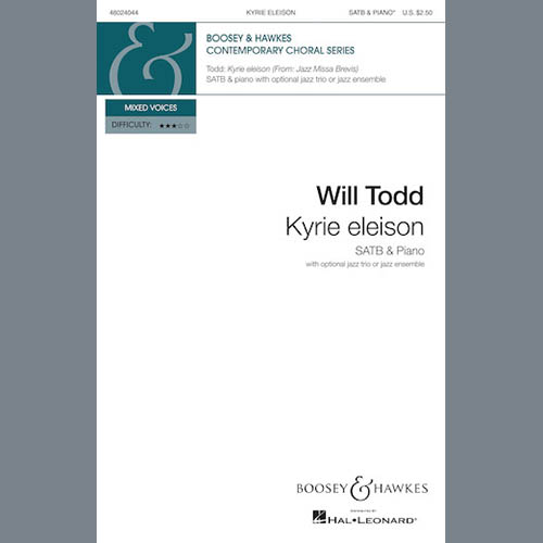 Will Todd, Kyrie Eleison, SATB