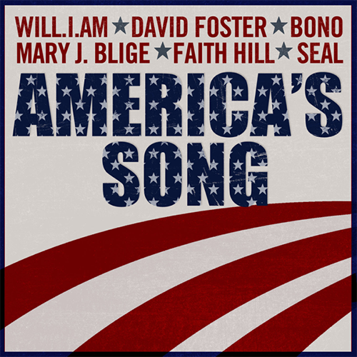 Will.i.am, America's Song, Piano, Vocal & Guitar (Right-Hand Melody)