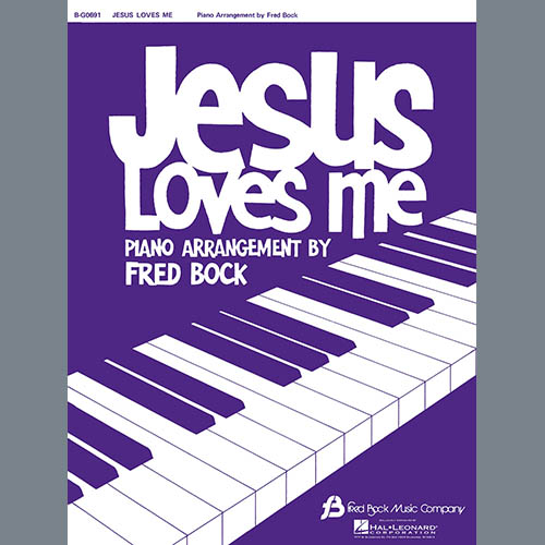 William Bradbury and Claude Debussy, Jesus Loves Me (with Clair de Lune) (arr. Fred Bock), Piano Solo
