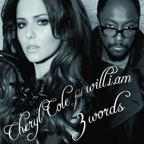 will.i.am featuring Cheryl Cole, 3 Words, Piano, Vocal & Guitar