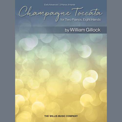 William Gillock, Champagne Toccata (for 2 Pianos, 8 Hands), Piano Duet