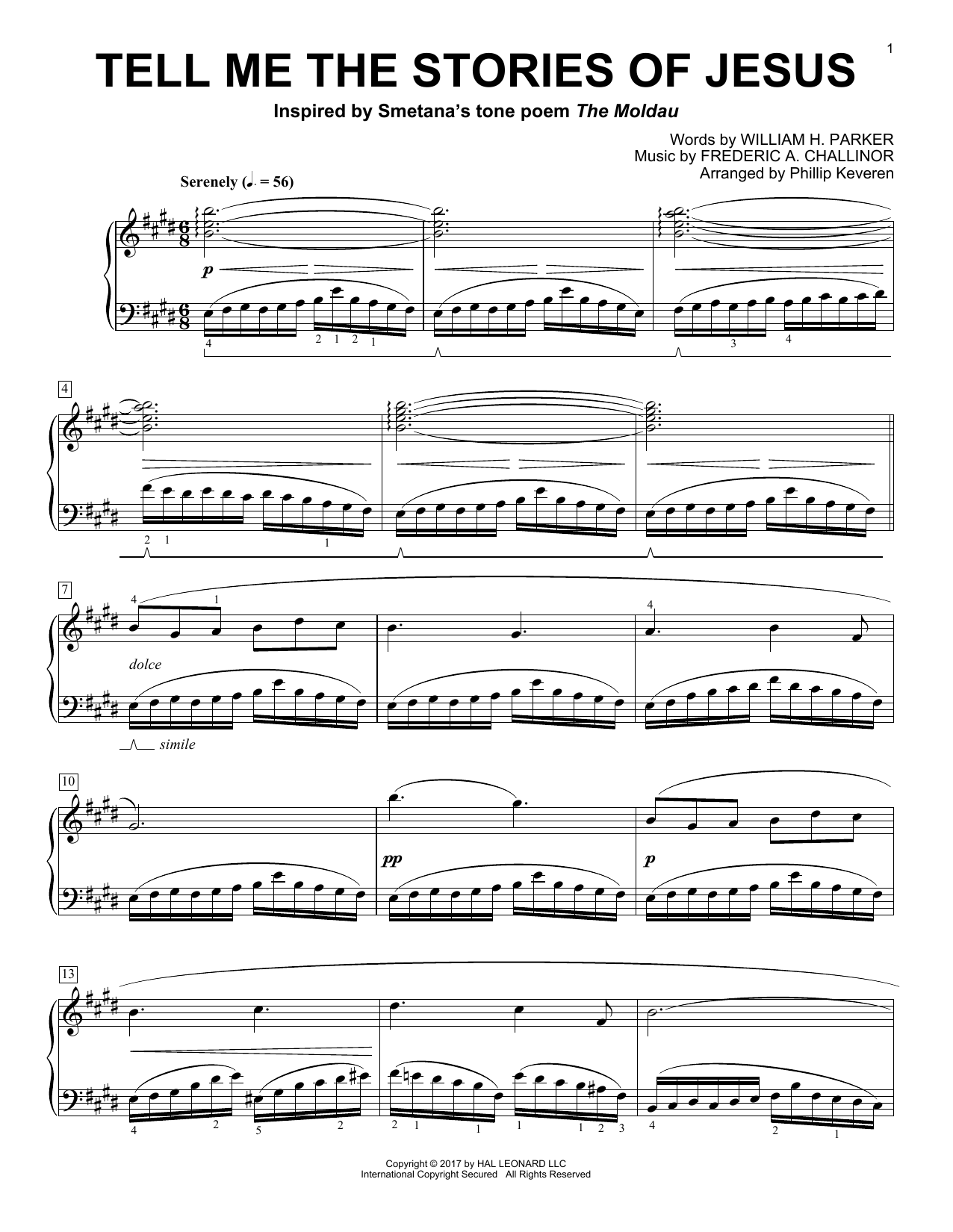Phillip Keveren Tell Me The Stories Of Jesus Sheet Music Notes & Chords for Piano - Download or Print PDF