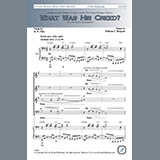 Download William Malpede What Was His Creed sheet music and printable PDF music notes