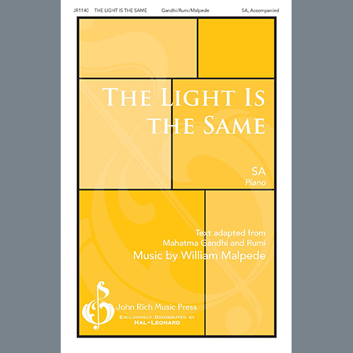 William V. Malpede, The Light Is The Same, Choir