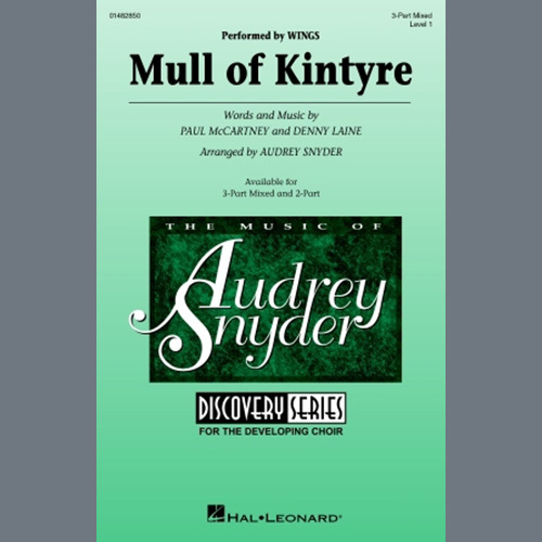 Wings, Mull Of Kintyre (arr. Audrey Snyder), 3-Part Mixed Choir