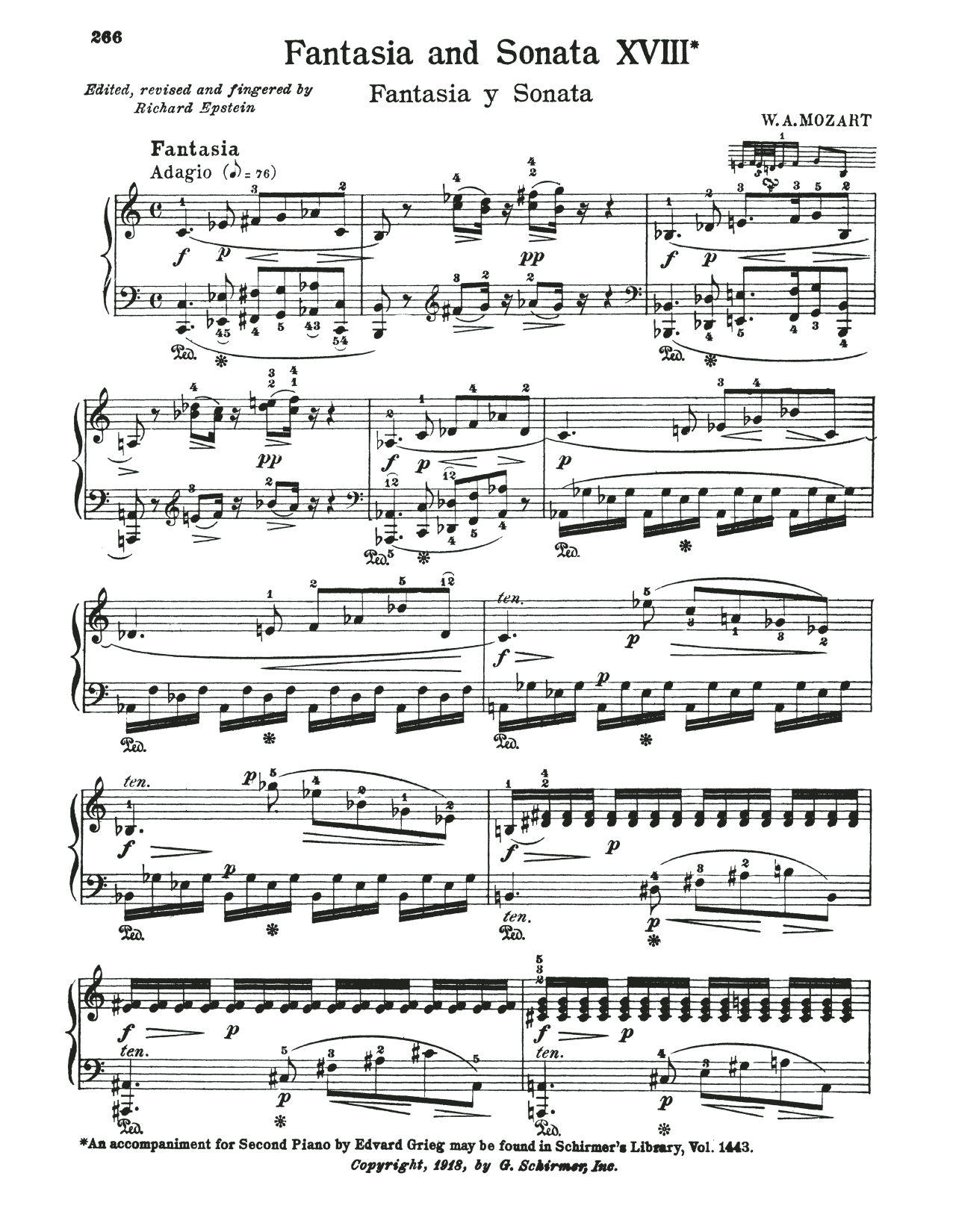 Wolfgang Amadeus Mozart Fantasia In C Minor, K. 475 Sheet Music Notes & Chords for Piano Solo - Download or Print PDF Wolfgang Amadeus Mozart Fantasia In C Minor, K. 475 Sheet Music Notes & Chords for Piano Solo - Download or Print PDF