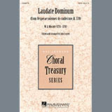 Download Wolfgang Amadeus Mozart Laudate Dominum (from Vesperae solennes de confessore, K. 339) (arr. John Leavitt) sheet music and printable PDF music notes