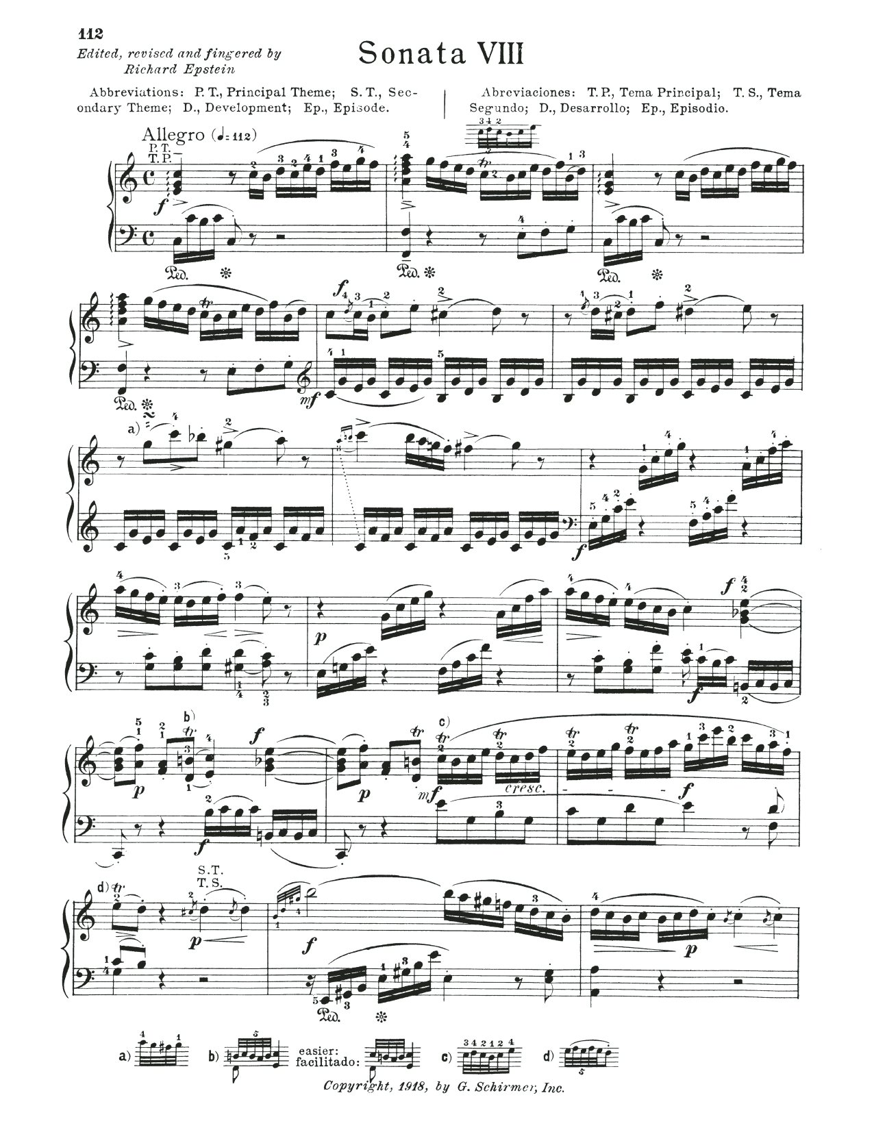 Wolfgang Amadeus Mozart Sonata In C Major, K. 279 Sheet Music Notes & Chords for Piano Solo - Download or Print PDF