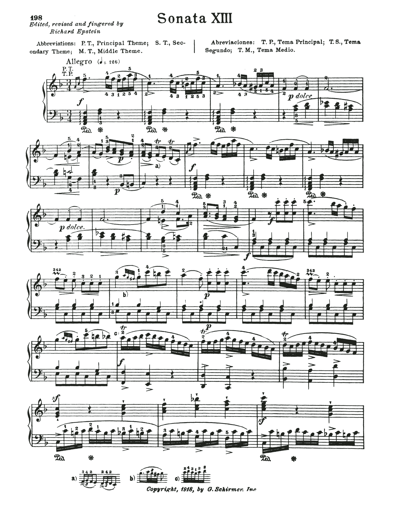 Wolfgang Amadeus Mozart Sonata In F Major, K. 547a Sheet Music Notes & Chords for Piano Solo - Download or Print PDF