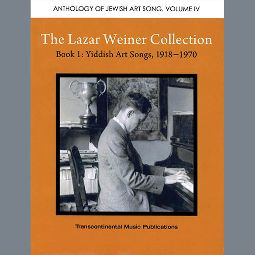 Yehudi Wyner, The Lazar Weiner Collection - Book 1: Yiddish Art Songs, 1918-1970, Piano & Vocal