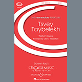 Download Yiddish Folksong Tsvey Taybelekh (The Two Doves) (arr. Lee R. Kesselman) sheet music and printable PDF music notes