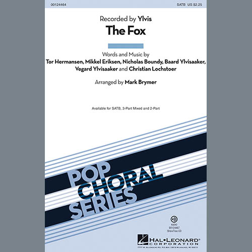 Ylvis, The Fox (arr. Mark Brymer), 2-Part Choir