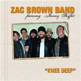 Download Zac Brown Band featuring Jimmy Buffett Knee Deep sheet music and printable PDF music notes