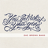 Download Zac Brown Band Martin sheet music and printable PDF music notes