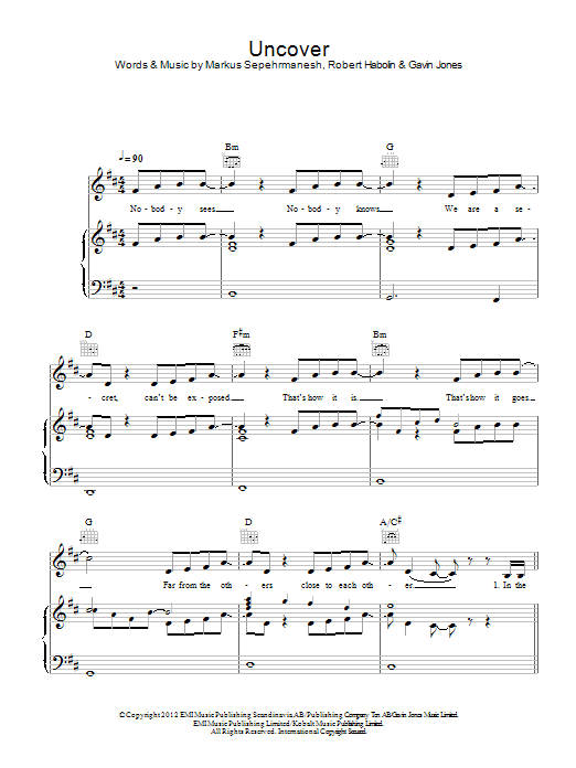 Zara Larsson Uncover Sheet Music Notes & Chords for Piano, Vocal & Guitar - Download or Print PDF