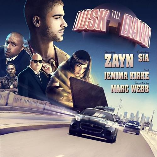 ZAYN feat. Sia, Dusk Till Dawn, Piano, Vocal & Guitar (Right-Hand Melody)