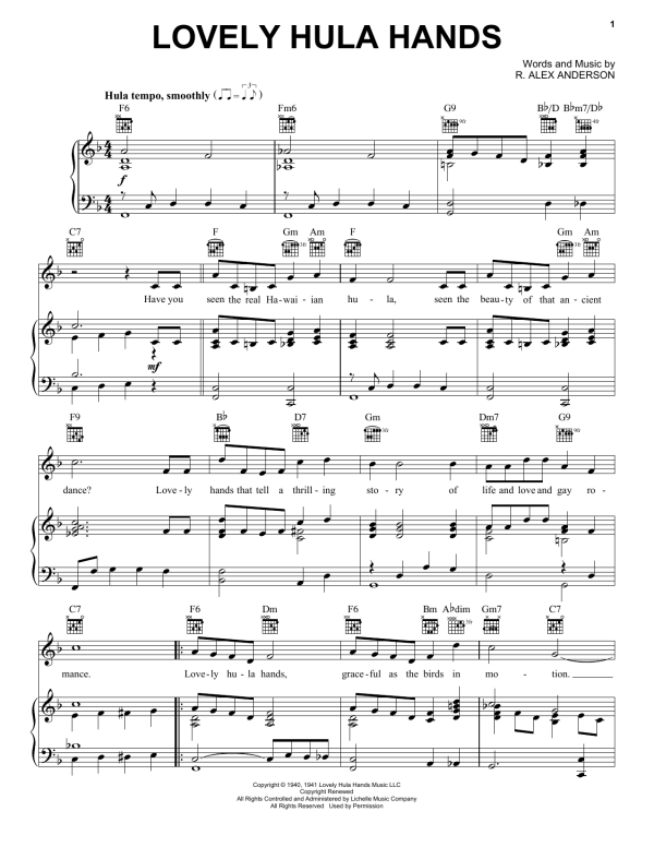 R. Alex Anderson Lovely Hula Hands-thumbnail