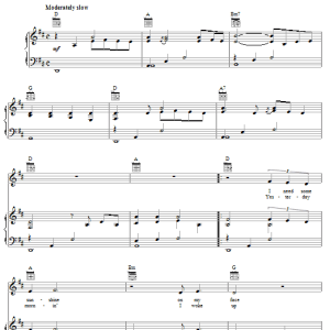 Alan Jackson Rainy Day In June Musik Noten - Piano, Vocal & Guitar Chords - 30373-0