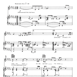 Alan Parsons Project Silence And I Musik Noten - Piano, Vocal & Guitar Chords - 84296-0